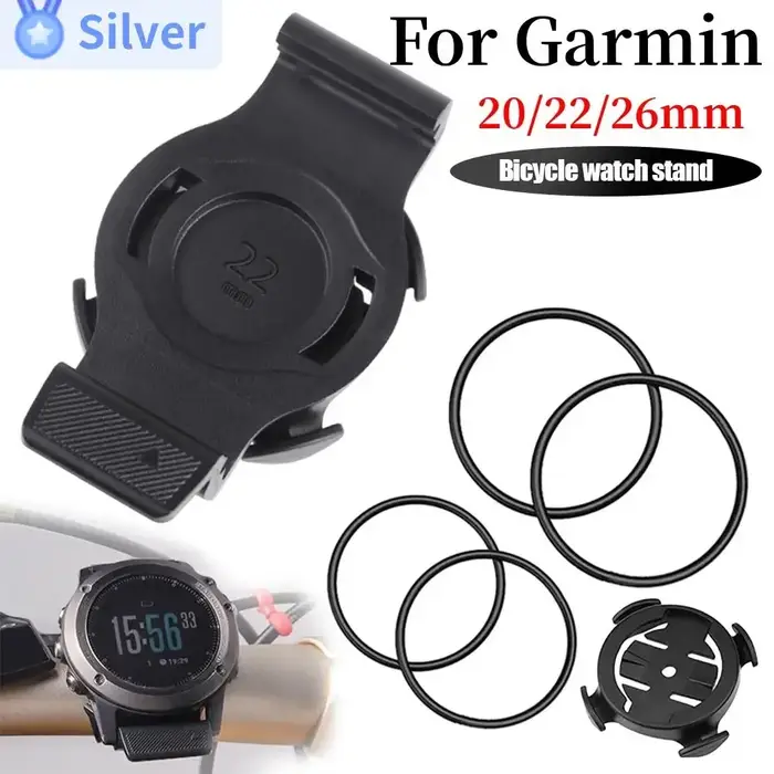 Support de compteur de vitesse de vélo 20/22/26mm, support de montre de vélo amovible, support de ch