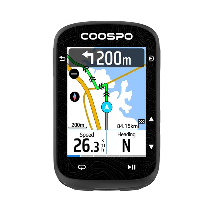 Nouveau COOSPO CS600 écran tactile ordinateur de vélo GPS carte colorée Navigation sans fil