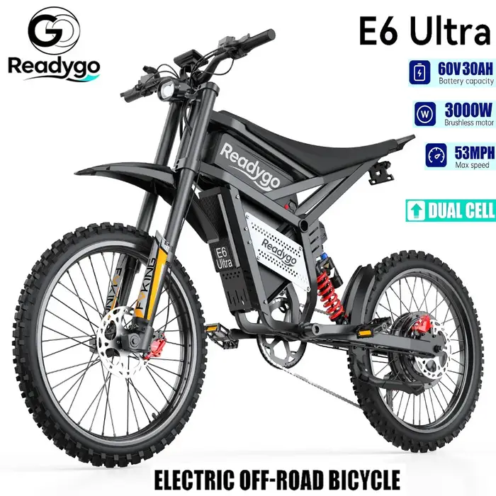 Vélo électrique tout-terrain Readygo E6 Ultra pour adultes