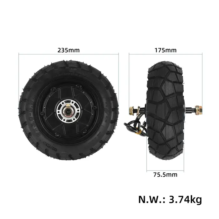 Moteur d'origine 48V 600W pour scooter électrique Kukirin G2 Pro 2024