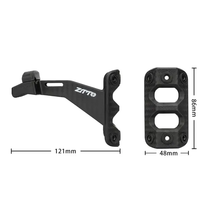 Extension universelle de porte-bidon de vélo en carbone
