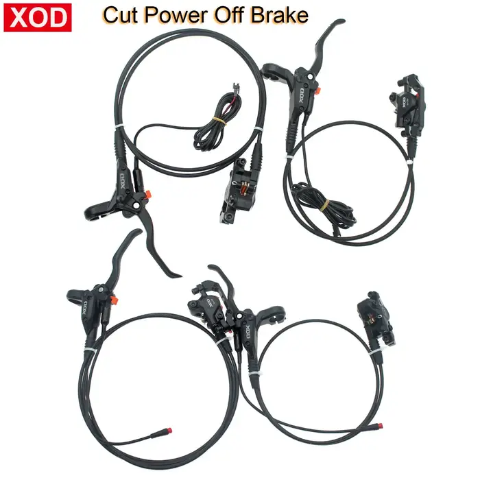E-bike coupe mise hors tension frein vtt hydraulique