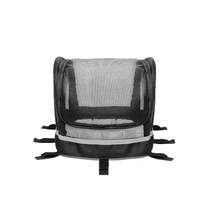 Panier pour chien pour vélo, porte-animaux pour guidon de vélo avec fenêtre, panier pour petit chien