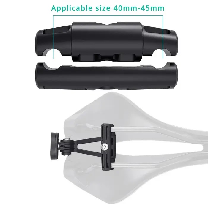 Support de selle de feu arrière de vélo