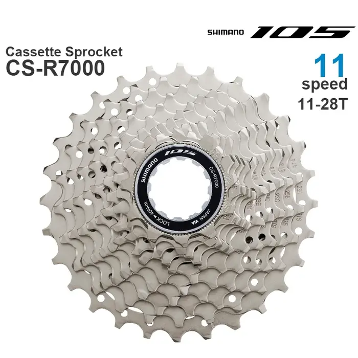 SHIMANO 105 R7000 11v pignon de Cassette CS-R7000 CS-HG700-11 11 vitesses 11-34T 11-28T 11-30T 11-32