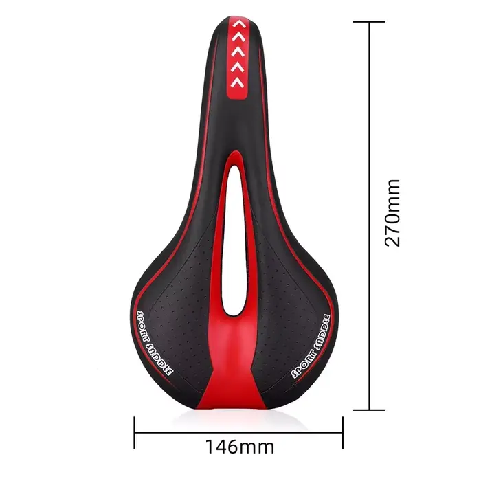 Siège de vélo de route de montagne confortable coussin de cyclisme souple selle