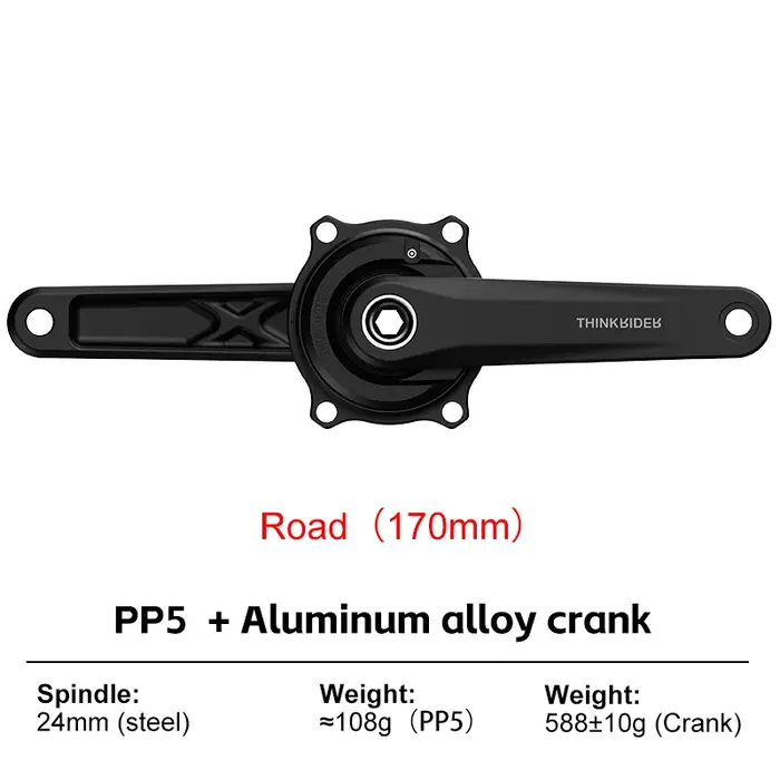 Kit de mesure de puissance ThinkRider PP5 4 boulons 110BCD 24mm avec capteur de cadence