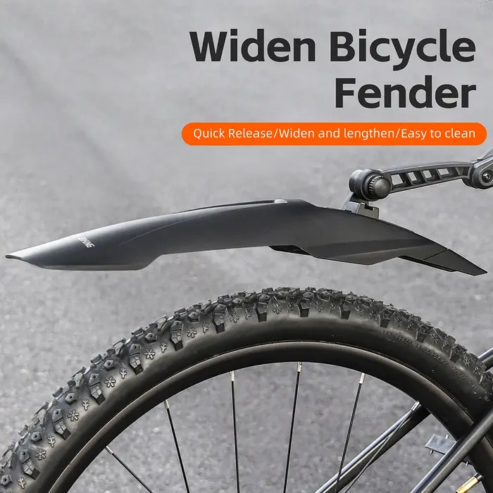 2 pièces garde-boue de vélo garde-boue de roue de pneu avant arrière de vélo garde-boue de vélo vtt 