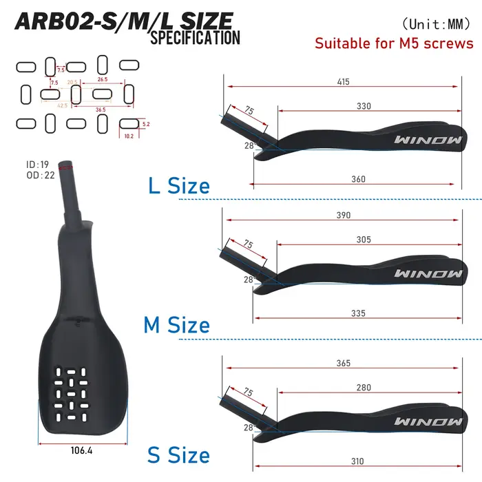 Guidon de repos en fibre de carbone Toray T800 pour vélo de triathlon et contre-la-montre réglable et aérodynamique pour route