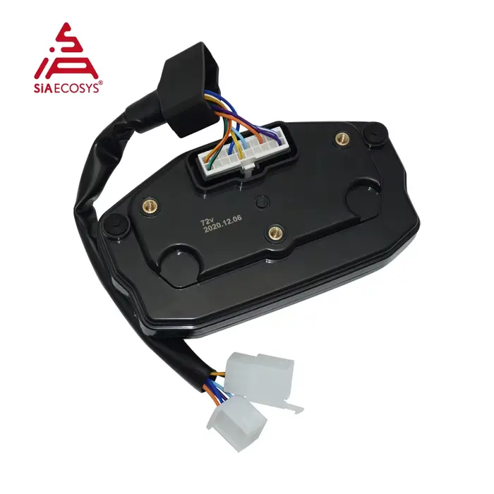 SIAECOSYS DKD écran LCD Scooter électrique moto DKD compteur de vitesse affichage numérique pour contrôleur Fardriver et VOTOL