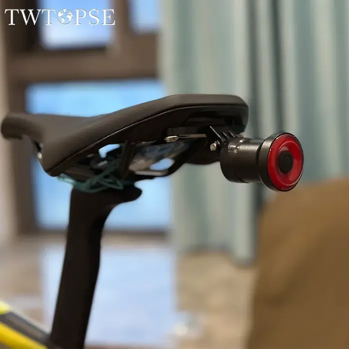 TWTOPSE support de feu arrière de vélo pour coussin de selle spécialisé puissance ROMIN TOUPE trou de SWAT adapté au
