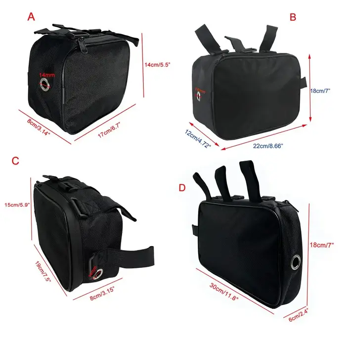Sac de paquet de cadre de Tube de vélo