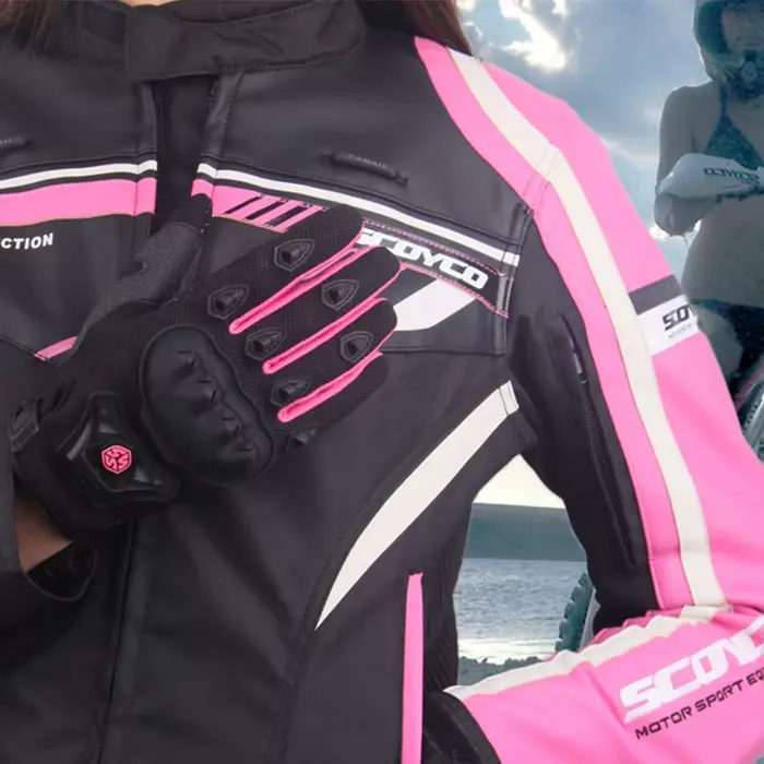 Gants de Moto femmes femme été tactile vélo électrique Guantes