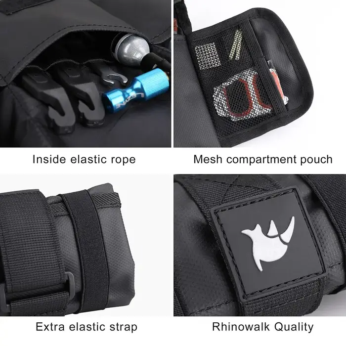 Rhinowalk Vélo Outil Sac Avant Top Tube Cadre Sac De Selle Burrito Pack Pochette