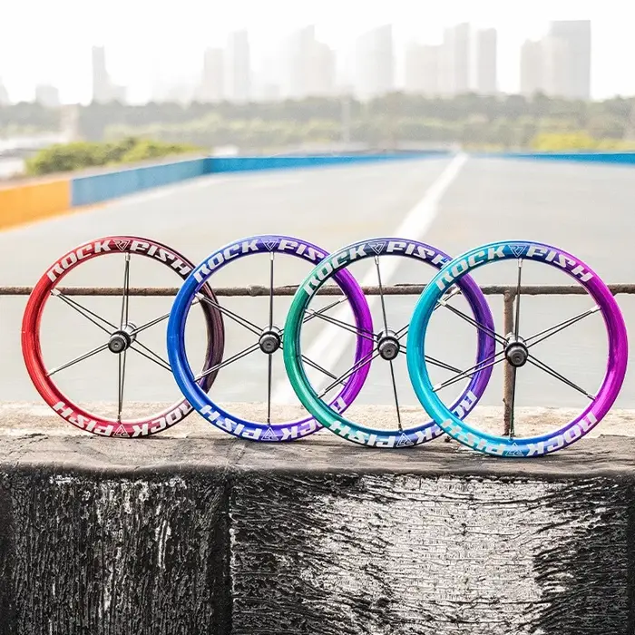 Rockfish R7 jeu de jantes de vélo de poussée 12 pouces enfants jeu de roues