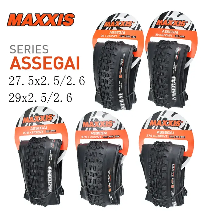1PC Pneu de VTT MAXXIS 29 Tubeless Ready EXO TR 27.5*2.5 27.5*2.6 29*2.5 29*2.6 Série Assegai Pièces de Vélo