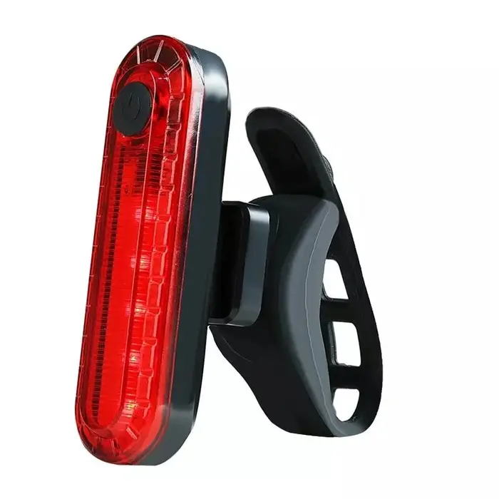 Feu arrière de vélo COB avec 6 Modes, Rechargeable par USB, feu arrière d'avertissement LED pour vtt