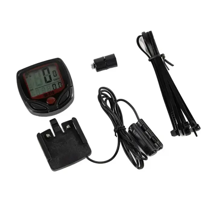 Compteur de vitesse numérique filaire étanche pour vélo, odomètre, compteur de vitesse de cyclisme, 
