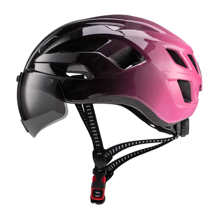 Casques de vélo avec feu arrière LED pour femmes