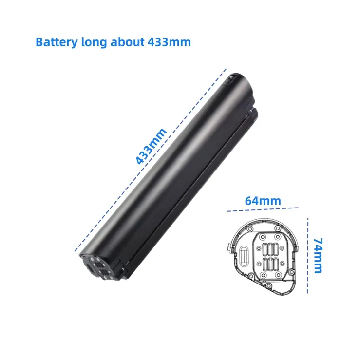 Gotrax Dolphin 26 "batterie de vélo électrique 36v 7.8Ah 10Ah 10.4Ah 12.8Ah 14Ah Li-ion