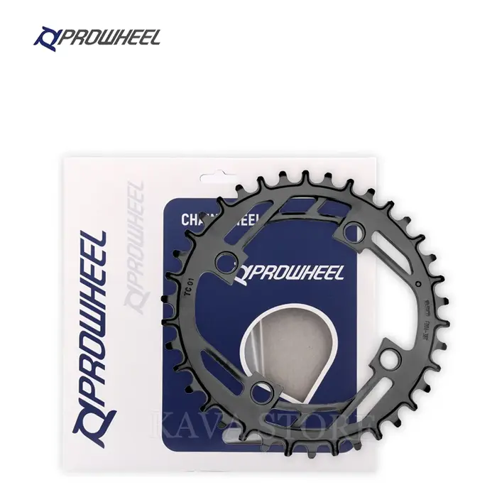Prowheel 104BCD plateau rond vtt vélo 32T 34T 36T 38T 40T roue à chaîne large étroite