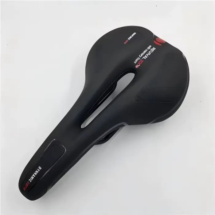 Selle de vélo légère et antidérapante en PU, pour vtt, vélo de route, antichoc, respirante, creuse, 