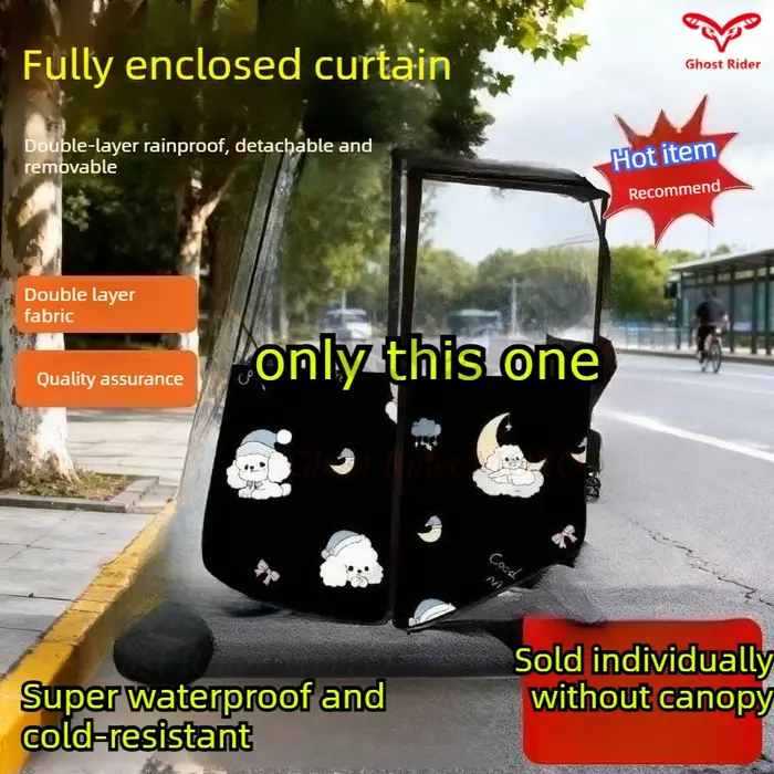 Auvent pour trottinette électrique