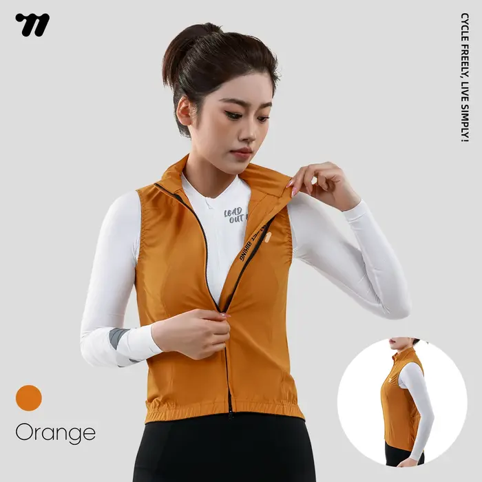 WEST BIKING – gilet de cyclisme coupe-vent pour femmes
