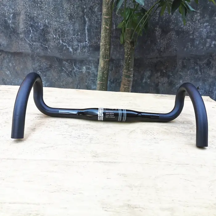Guidon de vélo de route en aluminium