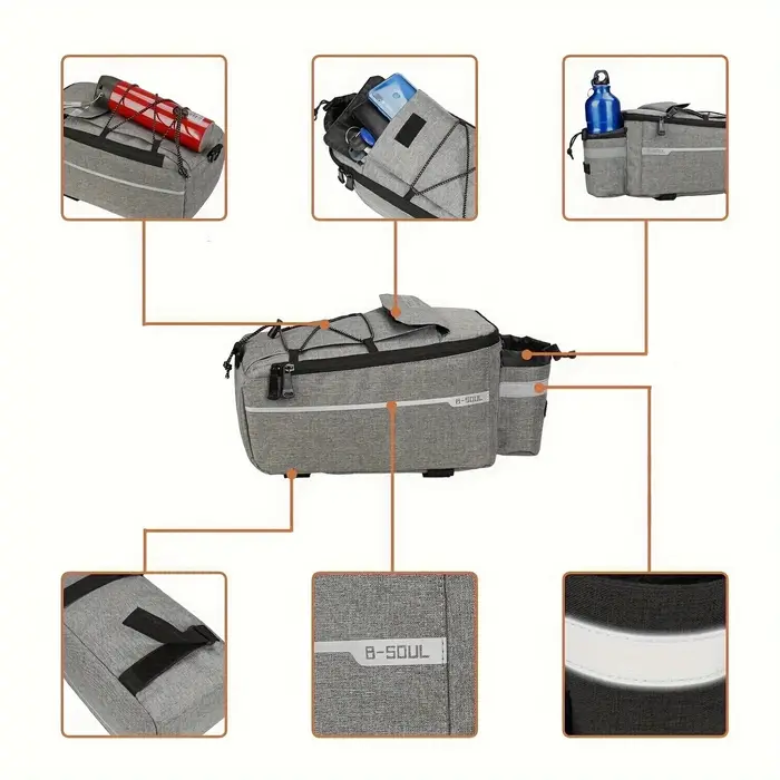 Sac arrière en chameau pour vélo de montagne B-SOUL