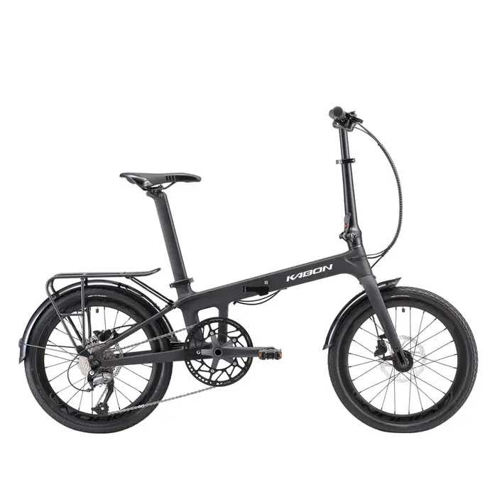 Vélo pliant en Fiber de carbone 20 pouces pliable avec freins à disque ultralégers Shimano 9s pliant