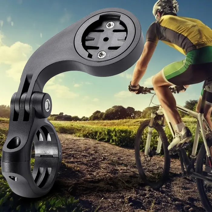 Support étendu de guidon universel pour vélo, support d'ordinateur, Angle réglable pour Garmin XOSS Magene IGPSPORT