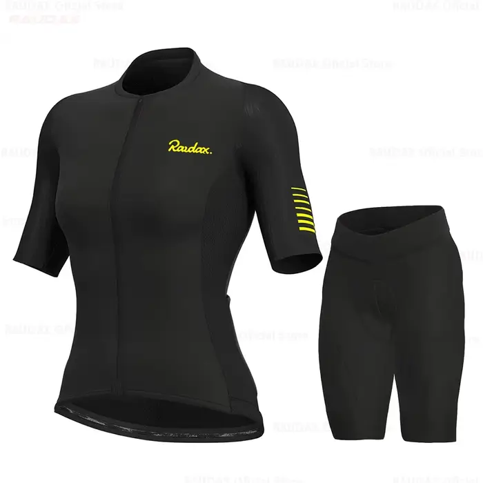 2025 Raudax femmes vêtements de cyclisme Ropa Ciclismo Mujer manches courtes Maillot