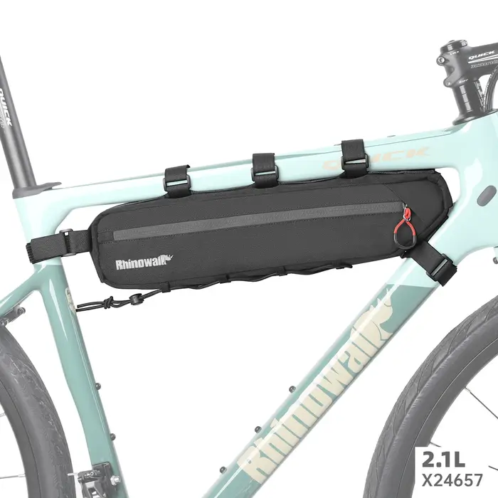 Bal inowalk-Sac de rangement triangulaire sous tube pour cadre de vélo, sacoche résistante D343 pour