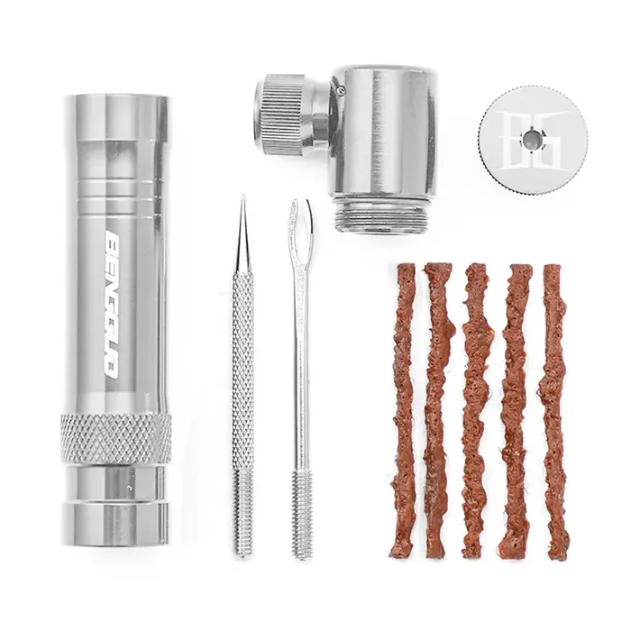 Gonfleur d'air CO2 avec Kit de réparation de pneus Tubeless