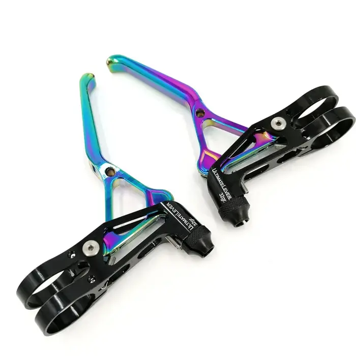 Litepro ultime levier de frein de vélo placage de titane coloré vtt