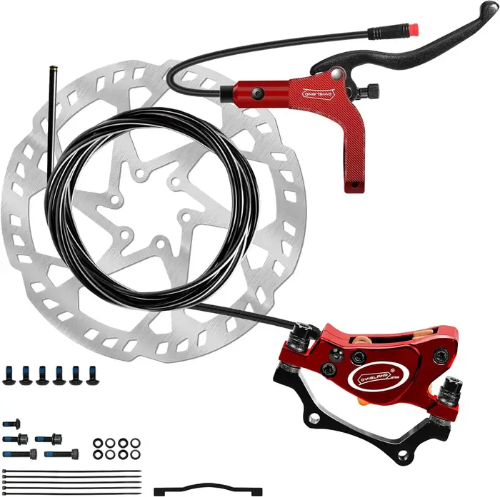 DYISLAND LD-200Plus 2 pistons e-bike frein à disque hydraulique droit arrière gauche frein avant Kit