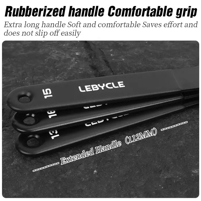 Clé de moyeu de vélo VTT LEBYCLE 13 14 15 16 17 18 20 21 22 23 24 26 28mm