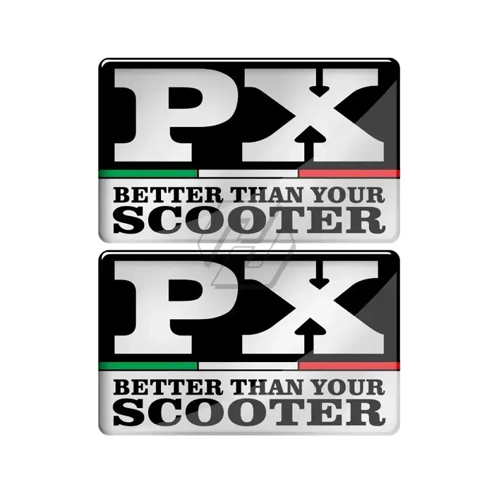 Autocollant de moto 3D pour Scooter Piaggio Vespa PX125 PX150 PX200 PX 125 150 200