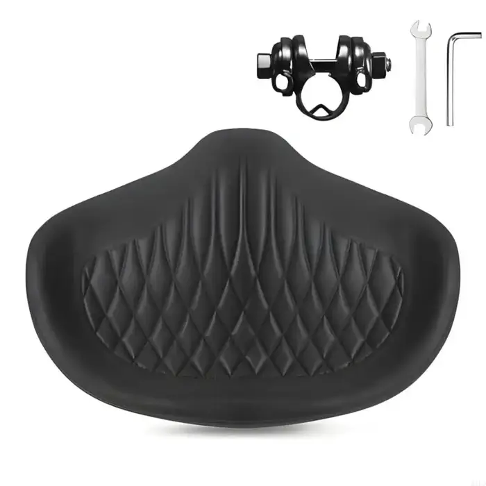 Selles vélo surdimensionnées, ergonomiques, douces confortables, coussins d'assise pour motos électr