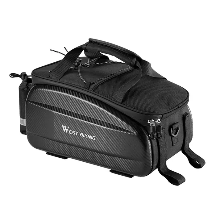 Sacs de selle de vélo support arrière pour équitation de montagne voyage coffre