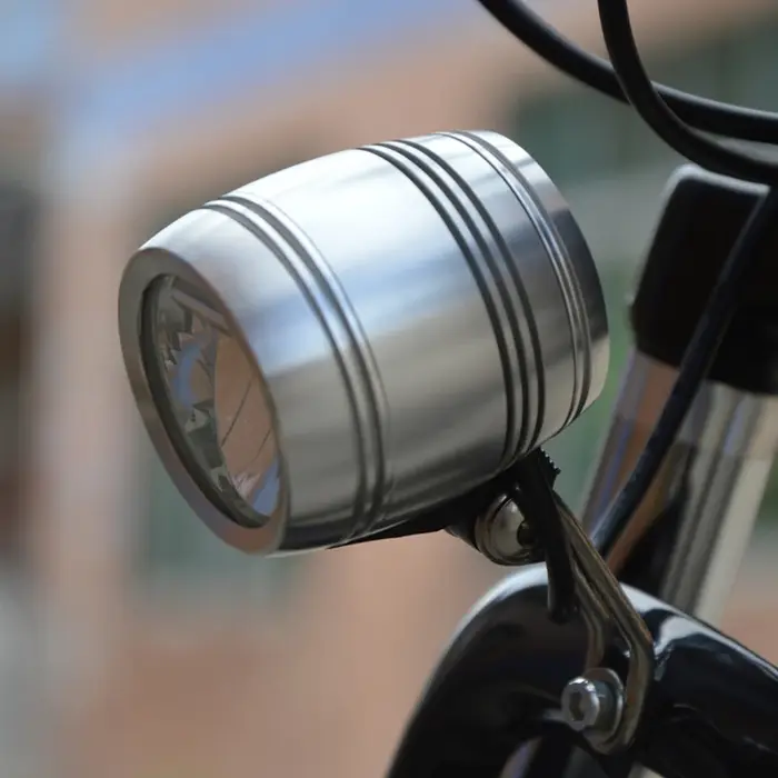 Lampe frontale avant de vélo pour Dynamo HUB avec câble de feu arrière