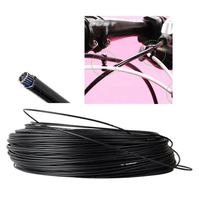 Boîtier extérieur de câble de frein de vélo 5/4mm, accessoire de revêtement de manchon de fil de lig