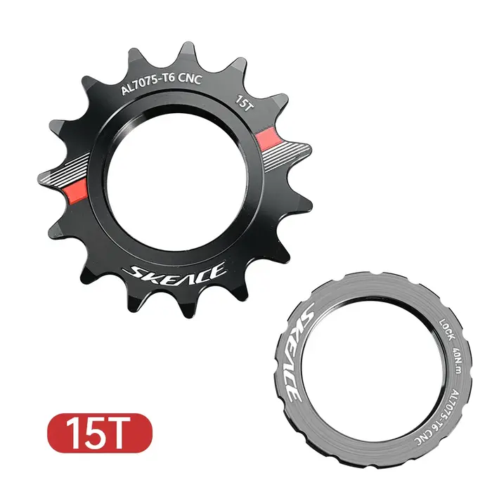 SKEACE vélo Cassette à vitesse unique 14T 15T 16T 17T 18T engrenage fixe vélo volant pignon Cog Fixi