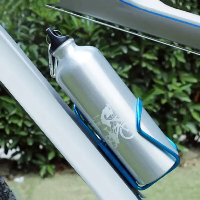 Bouteille d'eau thermique en alliage d'aluminium pour vélo