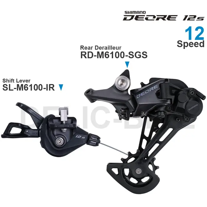 WinterMANO DEORE M6100 SLX 12 vitesses groupe manette de vitesse SL-M6100 SL-M7100 dérailleur arrièr