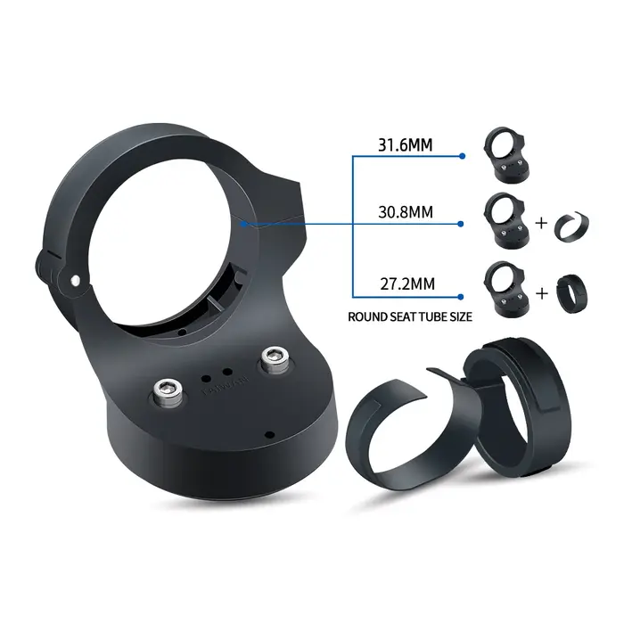 Support de feu arrière de vélo, Support de tige de selle pour vtt, Support de cyclisme pour Garmin V