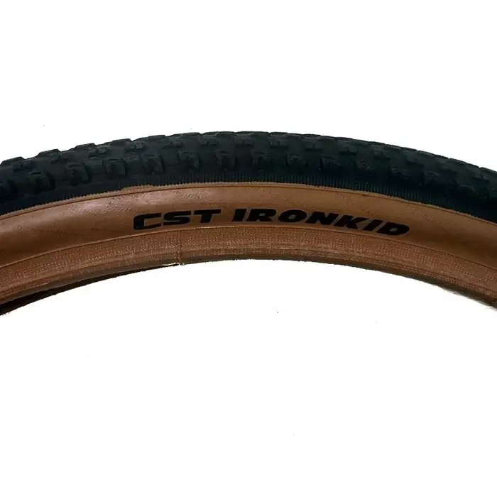 Pneu de vélo pliable CST 20 pouces C1820D/C1959, 406 20×1.75/1.95, pneu rétro avec flanc brun, 60TPI