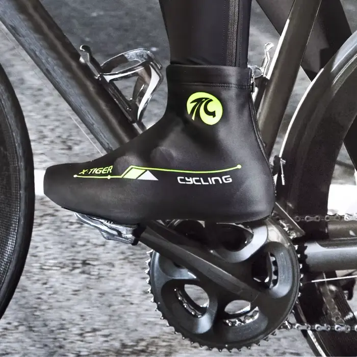 X-TIGER cyclisme couvre-chaussures hiver thermique sourire VTT vélo couvre-chaussures femmes hommes 