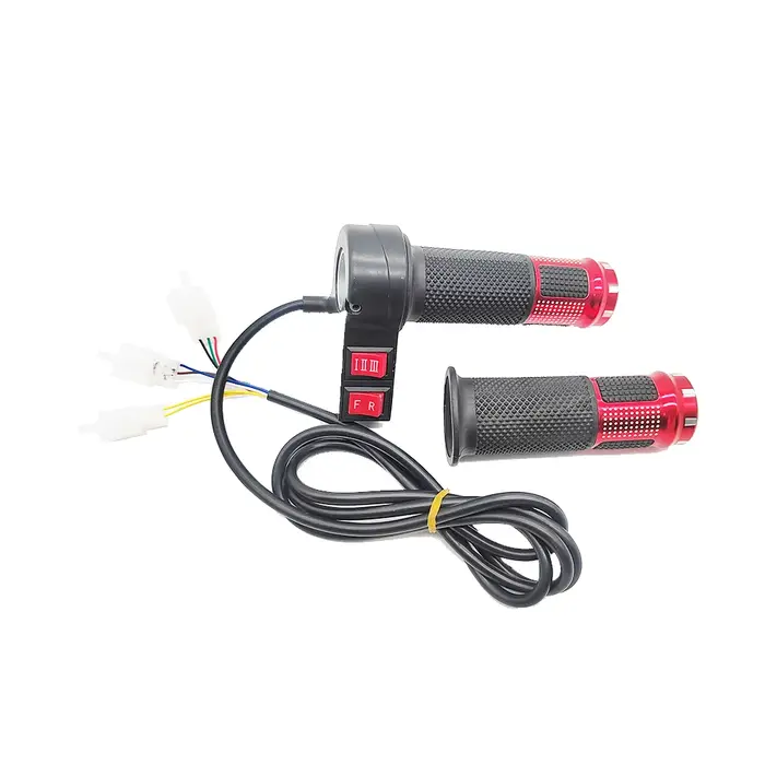 Paupières avant de tension universelles pour vélo électrique, accélérateur de torsion à 3 vitesses, 